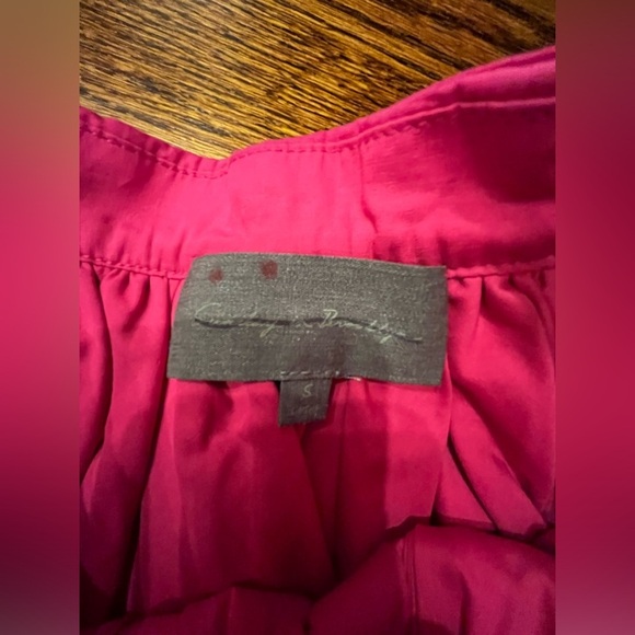 Sunday in Brooklyn Scalloped Bubble Skirt hot pink by Anthropologie Size small - Picture 4 of 6